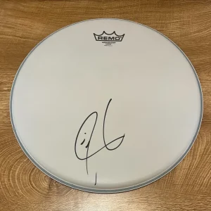 * JIMMY CHAMBERLIN * signed 14" drumhead * THE SMASHING PUMPKINS *