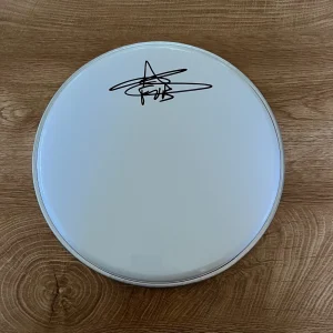 * ANDY HURLEY * signed 10" drumhead * FALL OUT BOY * DRUMMER *