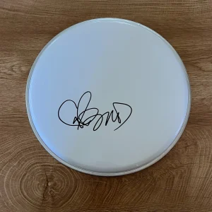 * BUD GAUGH * signed 10" drumhead * SUBLIME * DRUMMER *