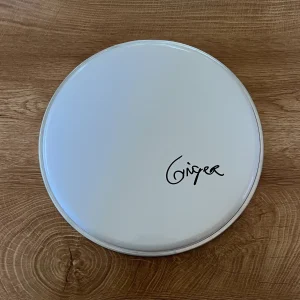 * GINGER FISH * signed 10" drumhead * MARILYN MANSON * ROB ZOMBIE * DRUMMER *