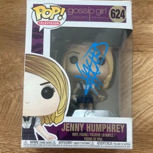 * TAYLOR MOMSEN * signed funko pop * JENNY HUMPHREY * GOSSIP GIRL *