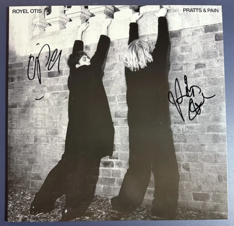 ROYEL OTIS SIGNED PRATTS & PAIN VINYL ALBUM AUTOGRAPH AUTHENTIC COA