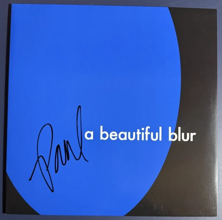 PAUL KLEIN SIGNED A BEAUTIFUL BLUR LANY BAND VINYL ALBUM AUTOGRAPH AUTHENTIC COA