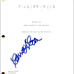 Carrie Coon Signed Autograph The Leftovers Pilot Script Screenplay - Nora Durst