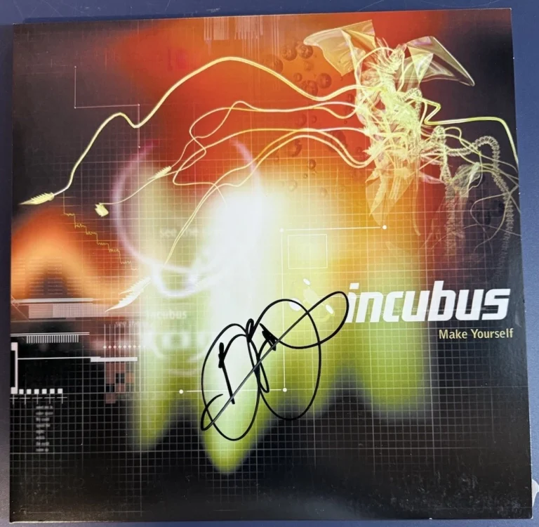 BRANDON BOYD SIGNED MAKE YOURSELF INCUBUS SINGER ALBUM VINYL AUTOGRAPH COA