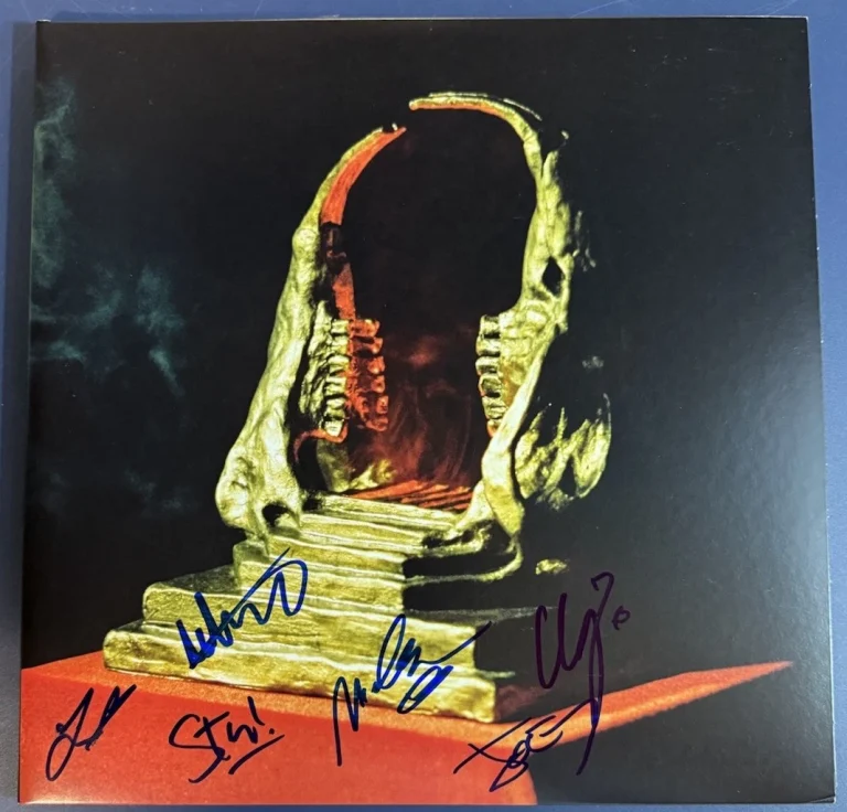 KING GIZZARD & THE LIZARD WIZARD SIGNED ALBUM INFEST THE RATS NEST AUTOGRAPH COA