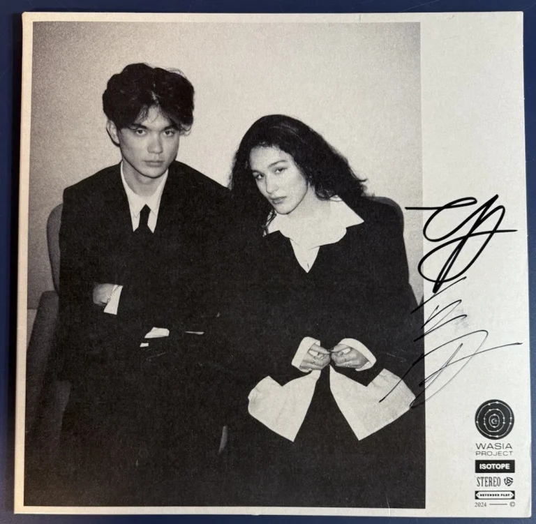 WASIA PROJECT SIGNED VINYL ALBUM ISOTOPE AUTHENTIC AUTOGRAPH COA