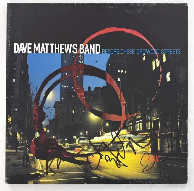 Dave Matthews Band Signed Autograph BTCS Album - Boyd Tinsley +3 w/ Beckett COA
