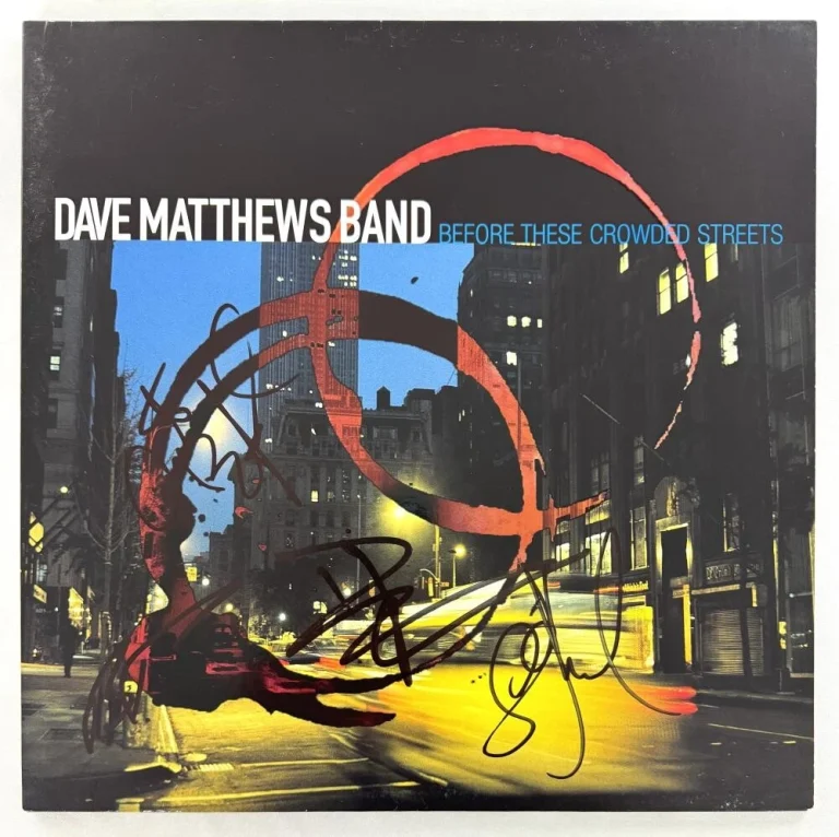 Dave Matthews Band Signed Autograph BTCS Album - Boyd Carter Stefan Beckett COA