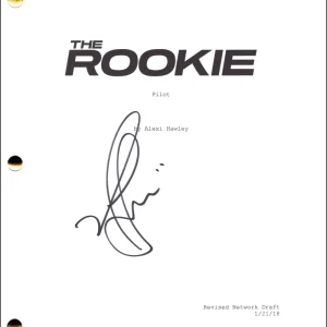 Nathan Fillion Signed Autograph The Rookie Pilot Script Screenplay - John Nolan
