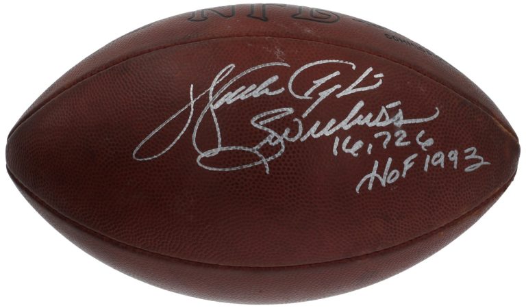 Beautiful Walter Payton Sweetness 16,726 HOF 1993 Signed Wilson Football Beckett