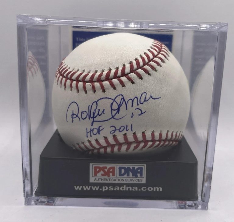 Roberto Alomar HOF 2011 Signed Major League Baseball PSA DNA Graded 10 GEM MINT