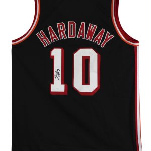 Tim Hardaway Authentic Signed Black Pro Style Jersey Autographed JSA #WIT696922