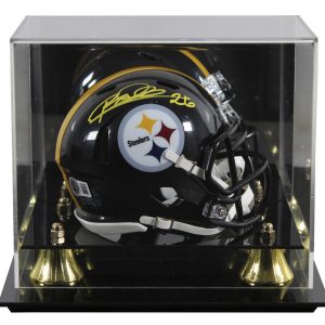 Steelers Rod Woodson Authentic Signed Speed Mini Helmet W/ Case BAS Witnessed