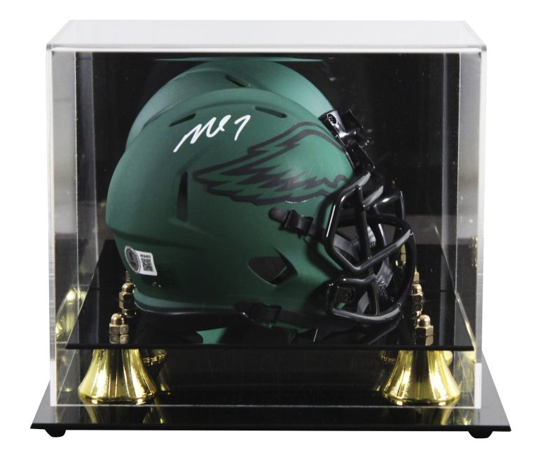 Eagles Michael Vick Authentic Signed Rave Speed Mini Helmet W/ Case BAS Witness