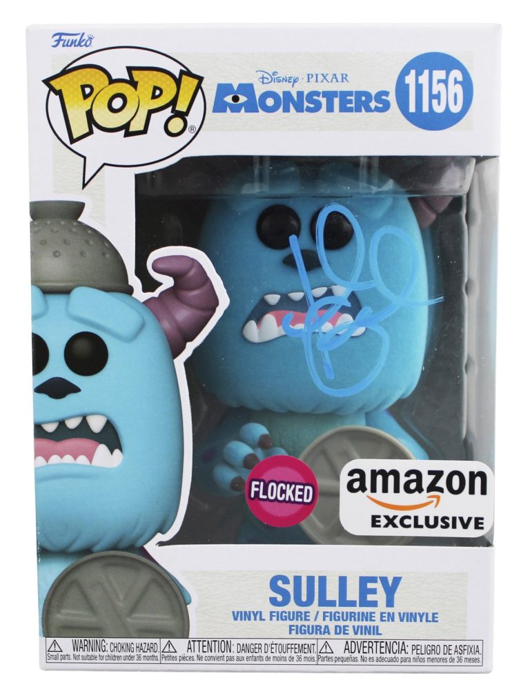 John Goodman Monsters Inc Signed Sully #1156 Funko Pop Vinyl Figure BAS #BP97897