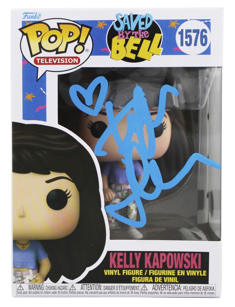 Tiffani Thiessen Saved By The Bell Signed #1576 Funko Pop Vinyl Figure BAS Wit