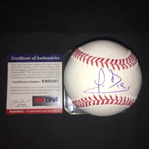 Yusniel Diaz Signed Official Major League Baseball Baltimore Orioles RB PSA #2