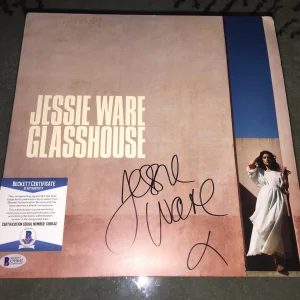 Jessie Ware Signed Glasshouse Vinyl “Wildest Moments” Beckett