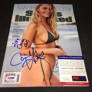 Camille Kostek Signed SI Sports Illustrated Swimsuit Edition Full Mag PSA #2