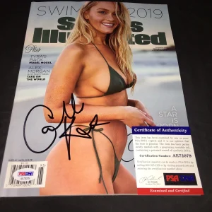 Camille Kostek Signed SI Sports Illustrated Swimsuit Edition Full Mag PSA #11