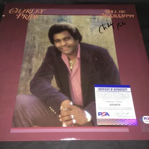 Charley Pride Signed Roll On Mississippi Vinyl Album Country Superstar PSA/DNA