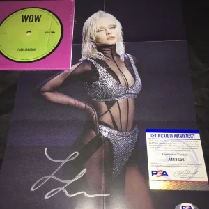 Zara Larsson Signed Poster With Single WOW PSA/DNA #2