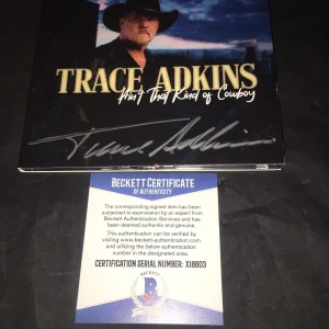 Trace Adkins Signed Ain’t That Kind Of Cowboy CD Country Star Beckett #2