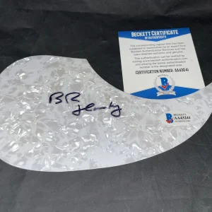 Bruce Hornsby Signed Acoustic Pickguard Mandolin Rain Beckett #2