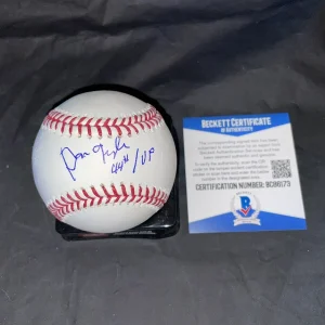Dan Quayle Signed Major League Baseball 44th Vice President Beckett