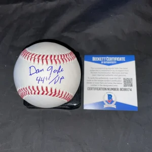 Dan Quayle Signed Major League Baseball 44th Vice President Beckett #2
