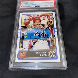 Derrike Cope Signed Donruss NASCAR Trading Card PSA/DNA