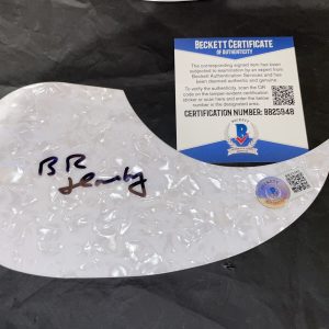 Bruce Hornsby Signed Acoustic Pickguard Legendary Superstar Beckett
