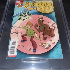 Bob Singer Signed Scooby-Doo Where Are You? Comic Book Beckett Encap