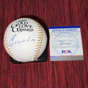 Yoelkis Cespedes Signed Official Gold Glove Baseball Chicago White Sox PSA/DNA