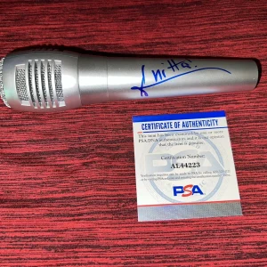 Anitta Signed Pyle Pro Microphone “Girl From Rio” International Popstar PSA/DNA