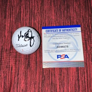 Harris English Signed Titleist 2020 Ryder Cup Golf Ball Whistling Straits PSA