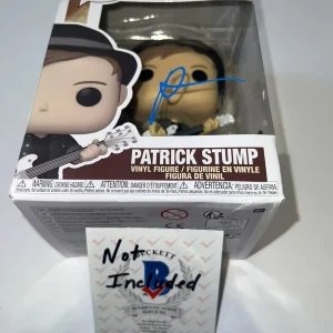 Patrick Stump Signed Official Patrick Stump Funko Pop Fall Out Boy Beckett #2