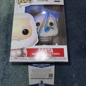 Tim Allen Signed Official Santa Funko Pop Vinyl Figure Santa Clause Beckett #2