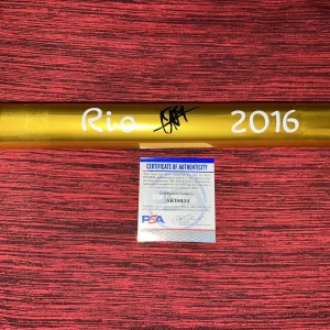 Usain Bolt Signed Gold Baton Fastest Man Ever Jamaica Rio Brazil 2016 PSA/DNA #5
