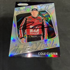 Cole Custer Signed 2020 Panini Prizm Racing Next Level Trading Card NASCAR