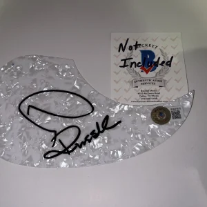 Air Supply Signed Acoustic Pickguard Graham Russell & Russell Hitchcock Beckett