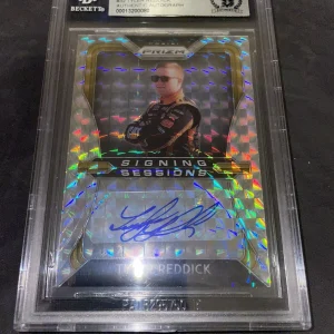 Tyler Reddick Signed 2020 Panini Prizm Certified NASCAR Beckett Slab