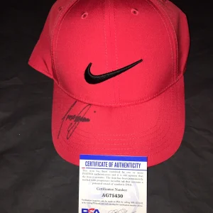 Tony Finau Signed Official Nike Hat Superstar PGA Champ PSA/DNA