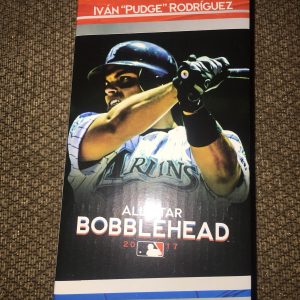 Brand New Ivan Rodriguez Miami Marlins Bobble head NIB All Star Week 17