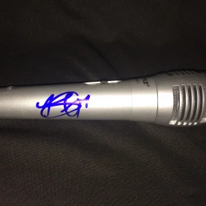 Becky G Rebecca Gomez Signed Microphone "Cant Stop Dancin" "Shower" COA #2