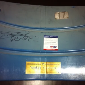 Bobby Cox Signed Official Yankee Stadium Seatback Steiner Authentic HOF PSA/DNA