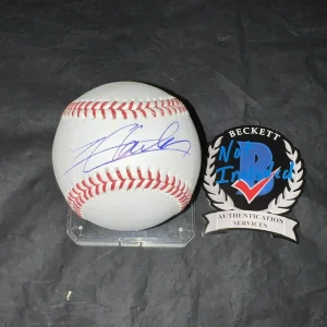 Charles Leclerc Signed Major League Baseball Formula 1 Star Ferrari Beckett #2