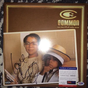 Common Signed "One day it will all make sense" Vinyl Album Testify PSA/DNA