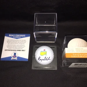 Ray Floyd Signed Official Masters Golf Ball 1976 Champ Beckett #2